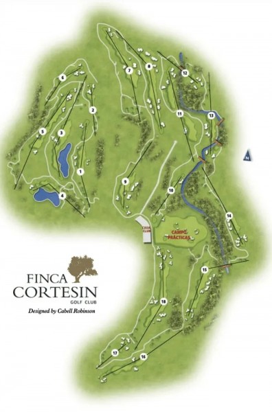 Plán hřiště | Golfové zájezdy, golfová dovolená, luxusní golf