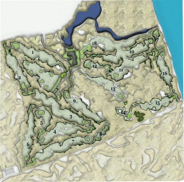 Plán hřiště | Golfové zájezdy, golfová dovolená, luxusní golf