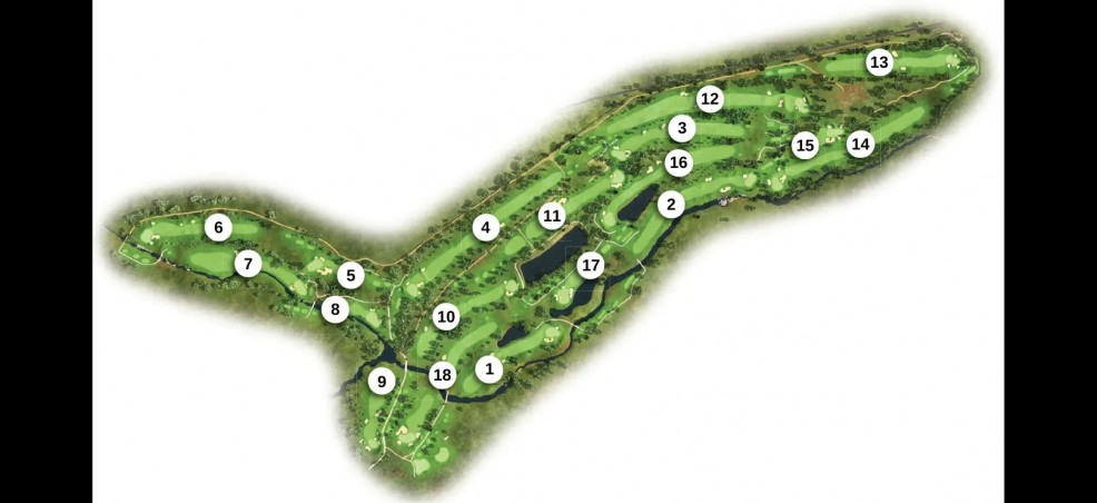 Plán hřiště | Golfové zájezdy, golfová dovolená, luxusní golf